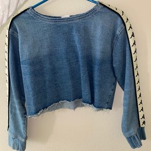Kappa Jean crop top